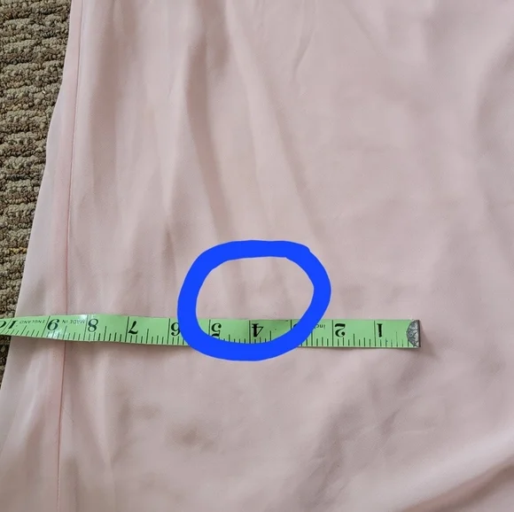 ASOS Pink Lace Sweetheart Midi Dress Size 4 - Picture 7 of 7